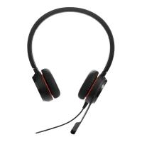 ราคา Jabra Evolve 30 II Certified Mono Headset for Microsoft Teams with Noise Cancelling Microphone Call Control Unit LED Indicator USB C A Black (53562556760)