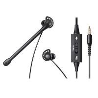 ราคา Universal Wired In Ear Headset with Noise Canceling Microphone and Inline Controller for PC PS4 PS5 Switch and Xbox One (56162565332)