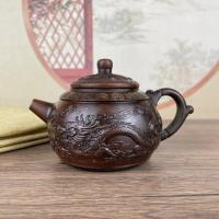 ราคา Retro ทองแดงมังกร Phoenix กาน้ําชามังกร Phoenix Chengxiang กาน้ําชา Winepot หม้อทองแดง Dragon Flying Phoenix Dance Winepot หม้อทองแดงตกแต่งบ้าน20260628 (57162990359)