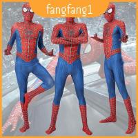 ราคา ประณีต Raimi Spiderman คอสเพลย์เครื่องแต่งกาย Breathable Zentai Jumpsuit (57212339252)