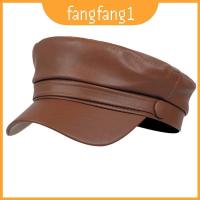 ราคา ฤดูหนาวหนัง ปู่ ทหารหมวกออกแบบด้านบนแบนที่มีปีกขนาดใหญ่สําหรับสไตล์ลําลองถนน (40782030608)