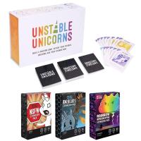ราคา Unstable Unicorns Card Board Game Strategic Game Expansion NSFW Rainbow Dragons Family Party (17820545462)