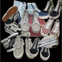 ราคา VANS Old Skool ตารางดำ น้ำเงิน แดง (29986093005)
