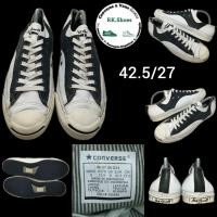 ราคา Converse Jack purcell Rally หนังสีดำขาว 42 5 27 (28732993416)