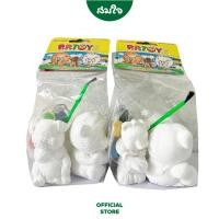 ราคา Somjai Selected ชุดระบายสีตุ๊กตาปูนปั้น 3ตัว คละแบบ (21693354889)