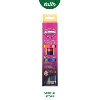 ราคา Master Art มาสเตอร์อาร์ต สีไม้ ดินสอสีไม้ 2 หัว Premium Grade 12 สี (10447291216)