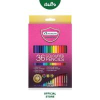 ราคา Master Art มาสเตอร์อาร์ต ดินสอสีไม้มาสเตอร์อาร์ต แท่งยาว Premium Grade 36 สี (11047477609)