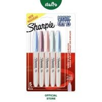 ราคา Sharpie ชาร์ปี้ Marker Fine แพ็ค 5 ด้าม Mystic Gems ปากกามาร์คเกอร์ Permanent Marker ปากกากันน้ำ ปากกาเขียนแผ่นพลาสติก (17158225892)