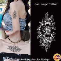 ราคา รอยสักลายดอกทานตะวันน่ารักสาวไหล่พืชสักสติกเกอร์รอยสักกันน้ํายาวนาน15วันสติกเกอร์ผิวชั่วคราวสักปลอม (48762986186)