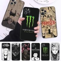 ราคา IPhone 5 5s 6 6s 7 8 Plus SE X XS XR 17 Air Pro Max ความเข้ากันได้เคสโทรศัพท์ TPU นุ่มฝาครอบป้องกันกรณีอะนิเมะ MONSTER Q1 (51262625220)