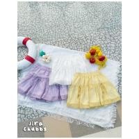ราคา Gentle อ่อนโยน กระโปรงบอลลูน สาวอวบ สีรับ summerเอวสม็อคยืดเยอะ พร้อมส่ง (44857852151)