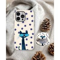 ราคา สต็อกในไทย เคสโทรศัพท์ลายดาวแมวน่ารัก เคสกันกระแทก TPU นุ่ม สำหรับ iPhone และ Samsung Galaxy (48963552458)