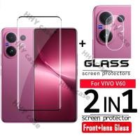 ราคา เคส Vivo V60 กระจกนิรภัยหน้าจอโค้ง Protector คลุมทั้งหมดกระจกกล้องเลนส์ป้องกันฟิล์มโค้งกระจกนิรภัย HHY กรณี (27339973991)