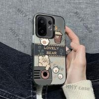 ราคา เคส Vivo V60 V50 V40 5G เคส Vivo V60 V50 Lite 5G เคส Vivo V40 Pro 5G เคส กรณีน่ารักการ์ตูนนมชาหมี Matte Hard Shell กันกระแทก IMD หรูหรา Electroplated ปุ่มสไตล์ Instagram (41680413413)
