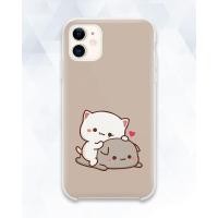 ราคา สต็อกในไทย เคสโทรศัพท์ลายแมวน่ารัก กันกระแทก วัสดุ TPU นุ่ม สำหรับ iPhone และ Samsung Galaxy Love (44863509265)