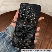 ราคา สต็อกในไทย เคสโทรศัพท์ลายโบว์สุดหรู ประดับด้วยคริสตัลและไข่มุก เคส TPU นุ่ม สำหรับรุ่นไอโฟนที่ทันสมัยและมีสไตล์ (28044985597)