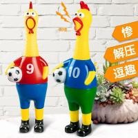 ราคา ฟุตบอลหากินกรีดร้องไก่นกกาเหว่าไก่ของขวัญตลกหยิกกรีดร้องไก่ของเล่นหากิน (51007022219)