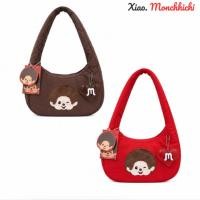 ราคา X Monchhichi x MINISO กระเป๋าสะพายไหล่ ตัวดัง ผ้านุ่มนิ่ม ลายการ์ตูน ปักลาย พวงกุญแจ ของแท้ (48712057752)
