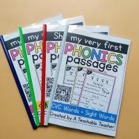ราคา แบบฝึกหัด Worksheet My Very First Phonics Passages (22964381095)