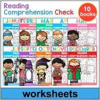 ราคา Worksheet Reading Comprehension Check The Bundle แบบฝึกภาษาอังกฤษ (28000916393)