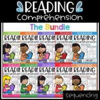 ราคา แบบฝึกหัด Worksheet Sequencing Reading Comprehension ฝึกภาษาอังกฤษ (25131248051)