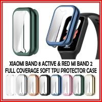 ราคา Xiaomi Band 8 Active Redmi band 2 Protector Case Full Coverage Soft TPU Cover Mi band 8 Active Red Mi Band 2 Casing (44331043755)