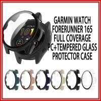 ราคา Garmin Forerunner 165 Case Garmin Watch Forerunner165 Full Coverage Protection Cover Garmin FR165 Temepered Glass Casing (53410866125)