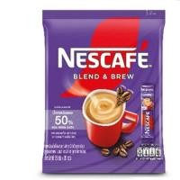 ราคา เนสกาแฟ เบลนด์แอนด์บรูว์ สูตรน้ำตาลน้อย 20ซอง ถุง (49911570402)