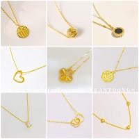 ราคา สร้อยคอทองชุบ 18K สร้อยทอง สร้อยสแตนเลส มีหลายแบบ ใส่อาบน้ำได้ โดนน้ำหอมได้ ไม่ลอกไม่ดำไม่แพ้ (50202558689)