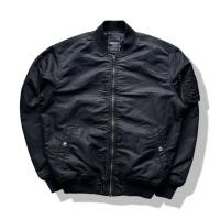 ราคา G Industries Giordano Black Air Force Bomber Jacket Medium มือสอง รอบอก 46 (56409287401)