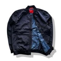ราคา Zara Man Navy Blues Bomber Jacket รอบอก 47 (56153541560)