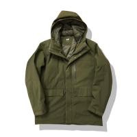ราคา Uniqlo Green Hybrid Down Outerwear Hooded Jacket รอบอก 48 (51556264555)