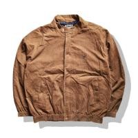 ราคา Beverly Hills Polo Club Brown Corduroy Harrington Jacket LL มือสอง รอบอก 50 (50757903465)