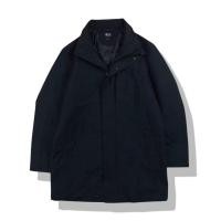 ราคา Uniqlo Black Hybrid Down Outerwear Long Cloth Jacket S มือสอง รอบอก 45 (49159299029)