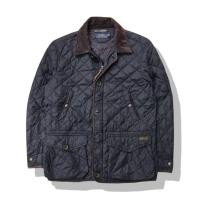ราคา Polo Ralph Lauren Car Coat Quilted Jacket มือสอง รอบอก 46 (48556290788)