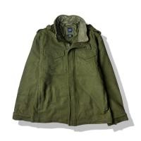 ราคา Gap M 65 Military Field Hooded Wool Jacket XL มือสอง รอบอก 45 (47456424009)