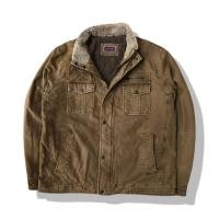 ราคา Lev s Khaki Brown Trucker Jacket XL รอบอก 50 (46509526205)