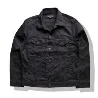 ราคา Uniqlo 4 Pockets Black Denim Jacket XL รอบอก 44 (45460731036)
