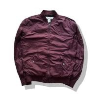 ราคา H M Red Burgundy Bomber Jacket รอบอก 42 (44650236904)