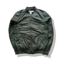 ราคา H M Green Bomber Jacket รอบอก 40 (41475153082)
