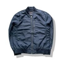 ราคา H M Purple Grey Bomber Jacket รอบอก 45 (27401801351)