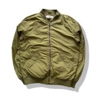 ราคา H M Olive Green Bomber Jacket รอบอก 45 (25163425219)