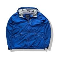 ราคา TH Blue Windbreaker Hooded Jacket รอบอก 46 (25144741144)