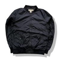 ราคา H M Black Bomber Jacket M มือสอง รอบอก 44 (25063414967)