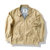 ราคา Beverly Hills Polo Club Brown Harrington Bomber Jacket Medium มือสอง รอบอก 46 (24740044638)