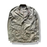 ราคา Converse One Star Khaki Brown Zipper Jacket รอบอก 41 (19186566694)
