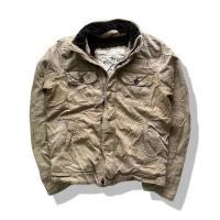 ราคา Hollister Khaki Brown Carpinteria Jacket รอบอก 46 (18393535508)