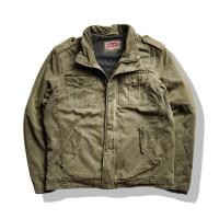 ราคา Lev s Olive Green Sherpa Trucker Jacket รอบอก 46 (15997127806)