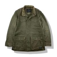 ราคา Lev s Olive Green Military Field Hooded Jacket M มือสอง รอบอก 46 (45712057405)