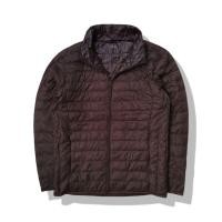 ราคา Uniqlo Dark Brown Lightweight Puffer Down Jacket รอบอก 42 (22164927704)